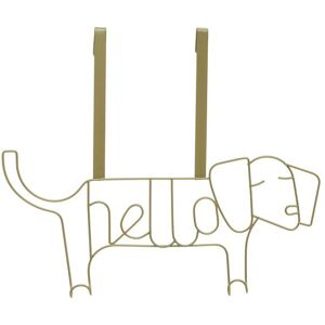 Orsina Stylish Design Gold Finish Sausage Dog Hanger, Versatile Storage Over Door Hooks, Sturdy Hanging Hooks Gold Orsina Stylish Design Gold Finish Sausage Dog Hanger, Versatile Storage Over Door Hooks, Sturdy Hanging Hooks Gold