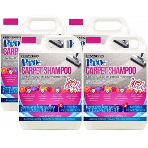 ProKleen Carpet Cleaning Shampoo Odour Remover 4 x 5L Spring Bloom Fragrance in White White ProKleen Carpet Cleaning Shampoo Odour Remover 4 x 5L Spring Bloom Fragrance in White White