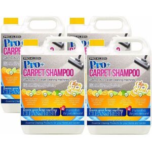 ProKleen Carpet Cleaning Shampoo Odour Remover Citrus Splash Fragrance 4 x 5L in White White ProKleen Carpet Cleaning Shampoo Odour Remover Citrus Splash Fragrance 4 x 5L in White White