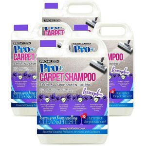 ProKleen Carpet Cleaning Shampoo Odour Remover Lavender Fragrance 4 x 5L in White White ProKleen Carpet Cleaning Shampoo Odour Remover Lavender Fragrance 4 x 5L in White White