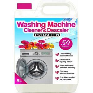 ProKleen Washing Machine Cleaner & Descaler - 1 x 5L in Clear Clear ProKleen Washing Machine Cleaner & Descaler - 1 x 5L in Clear Clear