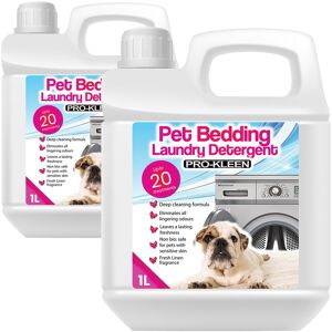 Pro-Kleen Fresh Linen - 2 x 1L - Non-bio - Laundry Detergent Pro-Kleen Fresh Linen - 2 x 1L - Non-bio - Laundry Detergent