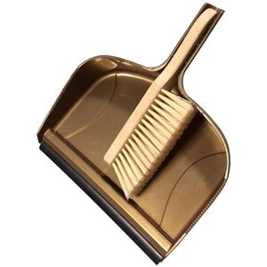 Groundsman Giant Dustpan & Brush in Gold Gold Groundsman Giant Dustpan & Brush in Gold Gold
