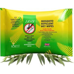 Theye Deet Free Mosquito Repellent Wet Wipes 12 Pack Size: Pack of 12 Multicolor Pack of 12 Theye Deet Free Mosquito Repellent Wet Wipes 12 Pack Size: Pack of 12 Multicolor Pack of 12