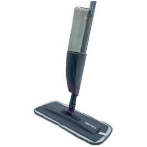 Calitek Floor Mop Microfibre Spray with 2 Reusable Pads & 600ml Refillable bottle in Grey Grey Calitek Floor Mop Microfibre Spray with 2 Reusable Pads & 600ml Refillable bottle in Grey Grey