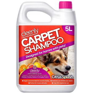 cleenly Pet Carpet Cleaning Shampoo Odour Remover 1 x 5L in Orange Orange cleenly Pet Carpet Cleaning Shampoo Odour Remover 1 x 5L in Orange Orange