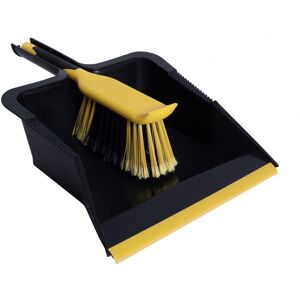 Bulldozer Heavy-duty Dustpan & Brush Set Multicolor Bulldozer Heavy-duty Dustpan & Brush Set Multicolor
