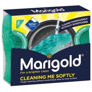 Marigold Cleaning Me Softly Scourer 2pk Multicolor Marigold Cleaning Me Softly Scourer 2pk Multicolor