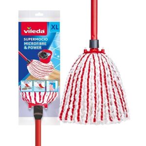 Vileda Supermocio Microfibre & Power XL Mop Multicolor Vileda Supermocio Microfibre & Power XL Mop Multicolor