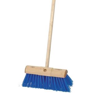 Universal Textiles Assembled 13" Blue Polypropylene Yard Scavenger Broom Multicolor Universal Textiles Assembled 13" Blue Polypropylene Yard Scavenger Broom Multicolor