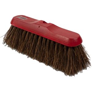 Universal Textiles Head Only 11" Red Dyed Stiff Bassine Sweeping Broom Threaded Multicolor Universal Textiles Head Only 11" Red Dyed Stiff Bassine Sweeping Broom Threaded Multicolor