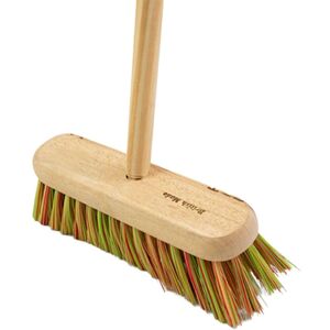 Universal Textiles Assembled 12 Multi-Coloured Sweeping Broom Complete With Handles Multicolor Universal Textiles Assembled 12 Multi-Coloured Sweeping Broom Complete With Handles Multicolor