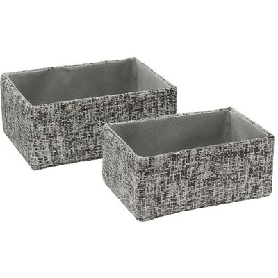 JVL - Urban Set - Grey - One Size - Storage Baskets JVL - Urban Set - Grey - One Size - Storage Baskets