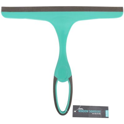 JVL Hand Held Wiper Blade Window Squeegee in Turquoise Size: 1 Pack Turquoise 1 Pack JVL Hand Held Wiper Blade Window Squeegee in Turquoise Size: 1 Pack Turquoise 1 Pack