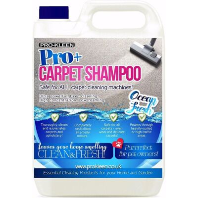 ProKleen - Pro+ Carpet Shampoo - Ocean Fresh - Carpet Shampoo ProKleen - Pro+ Carpet Shampoo - Ocean Fresh - Carpet Shampoo