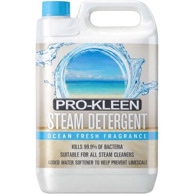 ProKleen Steam Detergent High Concentrate Solution - Ocean Fragrance - 1 x 5L in Clear Clear ProKleen Steam Detergent High Concentrate Solution - Ocean Fragrance - 1 x 5L in Clear Clear