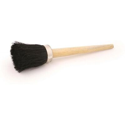 Bentley Short Handled Tar Brush in Brown Brown Bentley Short Handled Tar Brush in Brown Brown