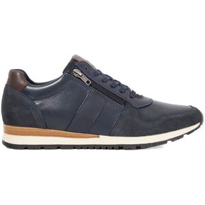 Dune London Men's 'Thame' Leather Trainers in Blue Size: 9 Blue 9 Dune London Men's 'Thame' Leather Trainers in Blue Size: 9 Blue 9