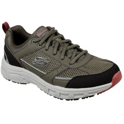 Skechers Men's Oak Canyon Verketta Trainers in Olive Size: 10 Olive 10 Skechers Men's Oak Canyon Verketta Trainers in Olive Size: 10 Olive 10