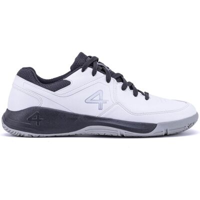 QUIVE Men's Hyper Badminton Squash Volleyball Court Shoes in White Size: 11 White 11 QUIVE Men's Hyper Badminton Squash Volleyball Court Shoes in White Size: 11 White 11