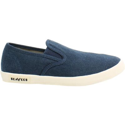 Seavees Women's Baja Standard Slip-On Blue Canvas Plimsolls Size: 7 Blue 7 Seavees Women's Baja Standard Slip-On Blue Canvas Plimsolls Size: 7 Blue 7