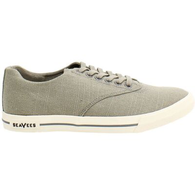 Seavees Men's Hermosa Plimsoll Standard Lace-Up Grey Synthetic Trainers Size: 10 Grey 10 Seavees Men's Hermosa Plimsoll Standard Lace-Up Grey Synthetic Trainers Size: 10 Grey 10
