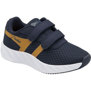Gola 'Draken Twin Bar QF' Mesh Running Trainers in Navy Size: Infant 9 Navy Infant 9 Gola 'Draken Twin Bar QF' Mesh Running Trainers in Navy Size: Infant 9 Navy Infant 9