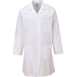 Portwest Standard Workwear Lab Coat (Medical Health) in White Size: 3XL White 3XL Portwest Standard Workwear Lab Coat (Medical Health) in White Size: 3XL White 3XL