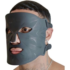 Pure Derma London Men's LED Light Therapy Face Mask in Black Black Pure Derma London Men's LED Light Therapy Face Mask in Black Black