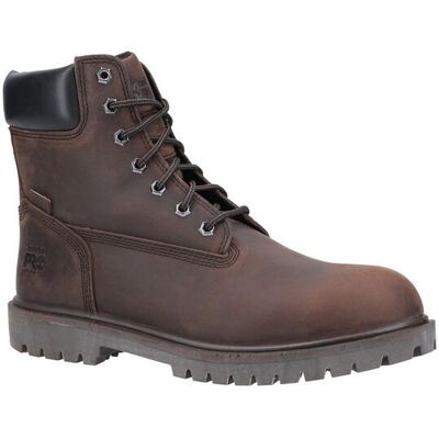 Timberland Pro Men's Iconic Safety Toe Work Boot in Brown Size: 8 Brown 8 Timberland Pro Men's Iconic Safety Toe Work Boot in Brown Size: 8 Brown 8