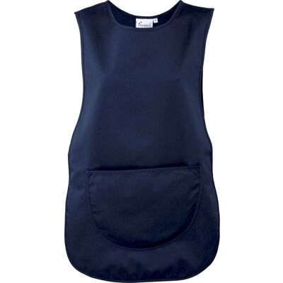 Premier Ladies/Womens Pocket Tabard - Workwear - Navy Premier Ladies/Womens Pocket Tabard - Workwear - Navy