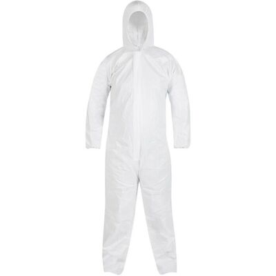 Bluespot Tools Disposable Coverall Size: Large Multicolor L Bluespot Tools Disposable Coverall Size: Large Multicolor L