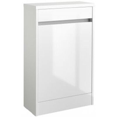 Clifton White Bathroom Back to Wall Toilet WC Unit 494mm Wide White Clifton White Bathroom Back to Wall Toilet WC Unit 494mm Wide White