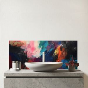 Warren Reed - Designer Cosmic Fusion: Colours Of The Universe Glass Bathroom Splashback Multicolor Warren Reed - Designer Cosmic Fusion: Colours Of The Universe Glass Bathroom Splashback Multicolor