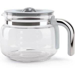 Smeg DCGC01 Glass Carafe Accessory Jug for Overflow Coffee Maker in Clear Clear Smeg DCGC01 Glass Carafe Accessory Jug for Overflow Coffee Maker in Clear Clear