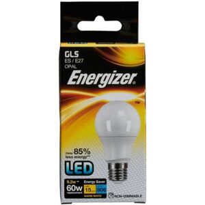 Energizer LED GLS 806lm Opal 9.2w Light Bulb E27 2700k