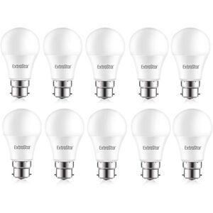 ExtraStar 9W LED Globe Bulb B22 Warm White 3000K pack of 10 in Yellow Yellow ExtraStar 9W LED Globe Bulb B22 Warm White 3000K pack of 10 in Yellow Yellow