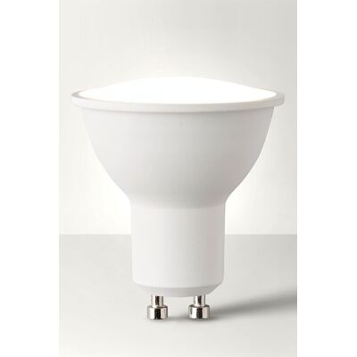 ValueLights GU10 Pack of 8 5W Spotlight Warm White LED Bulbs White ValueLights GU10 Pack of 8 5W Spotlight Warm White LED Bulbs White