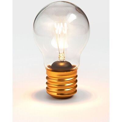 Suck UK Rechargeable Cordless Light Bulb Table Lamp Battery Powered in Yellow Yellow Suck UK Rechargeable Cordless Light Bulb Table Lamp Battery Powered in Yellow Yellow