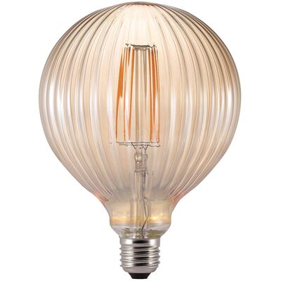 Nordlux Deco E27 G125 Avra 2200 Kelvin 200 Lumen Light Bulb In Amber Amber Nordlux Deco E27 G125 Avra 2200 Kelvin 200 Lumen Light Bulb In Amber Amber