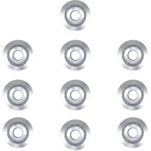 ValueLights Pack of 10 Silver Outdoor Decking Lights