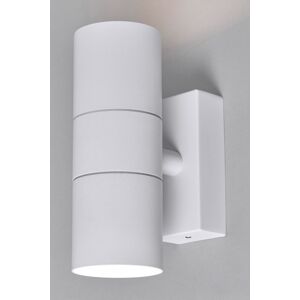 BHS Lighting Jared White Outdoor Up & Down Wall Light White BHS Lighting Jared White Outdoor Up & Down Wall Light White