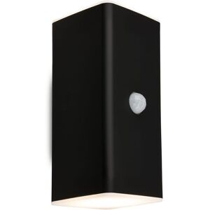 BRILONER Sensor Black 2x6W Battery Powered LED Outdoor Wall Light Black BRILONER Sensor Black 2x6W Battery Powered LED Outdoor Wall Light Black