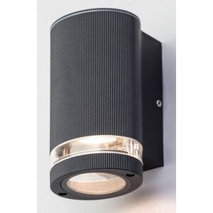 BHS Lighting Murray Outdoor Wall Light in Black Black BHS Lighting Murray Outdoor Wall Light in Black Black
