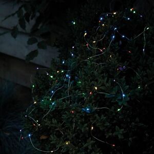 mysmartbuy Solar Powered Sevilla Multicoloured LED String Lights - Weatherproof Outdoor Garden Fairy Lighting with 100 RGB LEDs - L10m Multicolor mysmartbuy Solar Powered Sevilla Multicoloured LED String Lights - Weatherproof Outdoor Garden Fairy Lighting with 100 RGB LEDs - L10m Multicolor
