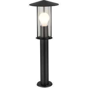 First Choice Lighting Treviso - Black Outdoor 50cm Post Light Black First Choice Lighting Treviso - Black Outdoor 50cm Post Light Black