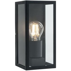 First Choice Lighting Mansfield - Black with Clear Glass IP44 Outdoor Flush Wall Light Black First Choice Lighting Mansfield - Black with Clear Glass IP44 Outdoor Flush Wall Light Black