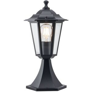 First Choice Lighting Eversham - Black Six Sided IP44 Outdoor Post Light Black First Choice Lighting Eversham - Black Six Sided IP44 Outdoor Post Light Black