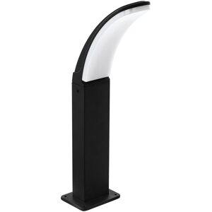 Loops IP44 Outdoor Pedestal Light Black Aluminium 11W Built in LED Wall Post Lamp - Outdoor Pedestal Light Loops IP44 Outdoor Pedestal Light Black Aluminium 11W Built in LED Wall Post Lamp - Outdoor Pedestal Light