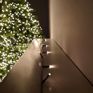 Samuel Alexander 200 LED 20m Premier Christmas Indoor Outdoor Multi Function Battery Operated String Lights with Timer in Warm White in Beige Beige Samuel Alexander 200 LED 20m Premier Christmas Indoor Outdoor Multi Function Battery Operated String Lights with Timer in Warm White in Beige Beige